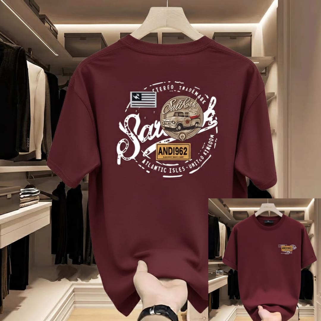Premium  Brand New Collection 𝐌𝐞𝐧'𝐬 𝐃𝐫𝐨𝐩 𝐒𝐡𝐨𝐮𝐥𝐝𝐞𝐫 𝐓-𝐬𝐡𝐢𝐫𝐭..